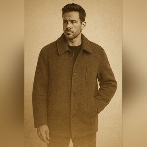 Vintage Joe Joseph Abboud Men’s‎ Wool Blend Coat Size Medium